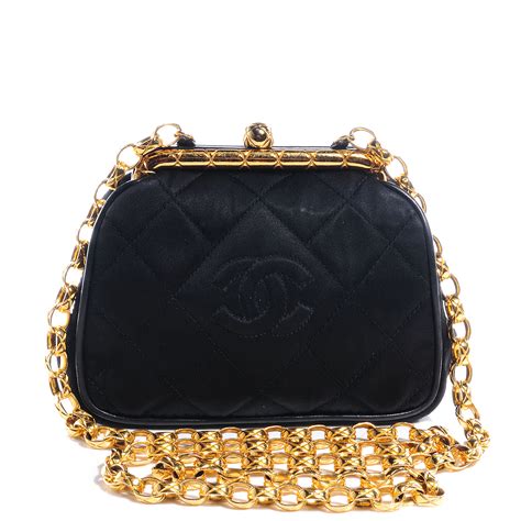 chanel satin mini bag|Chanel mini bags for sale.